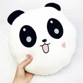 BUFFER® Kalpli Yanaklı Sevimli Panda Yastık - 4