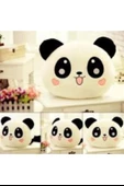 BUFFER® Kalpli Yanaklı Sevimli Panda Yastık - 8
