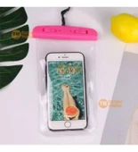 Motosiklet Su Geçirmez Telefon Kılıfı Şefaf Askılı Tüm Telefonlarla Uyumlu (Siyah)_Supermoto thumbnail 4