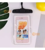 Motosiklet Su Geçirmez Telefon Kılıfı Şefaf Askılı Tüm Telefonlarla Uyumlu (Siyah)_Supermoto thumbnail 3