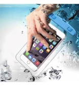 Motosiklet Su Geçirmez Telefon Kılıfı Şefaf Askılı Tüm Telefonlarla Uyumlu (Siyah)_Supermoto thumbnail 2