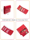 Grande Hakiki Deri Kadın Cüzdan Siyah  2614 thumbnail 2