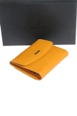 Grande Hakiki Deri Kadın Cüzdan Sarı 2614 thumbnail 1