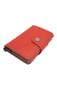 West Polo Mekanizmalı Kartlık Hakiki Deri Kırmızı 5510 thumbnail 1