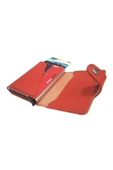 West Polo Mekanizmalı Kartlık Hakiki Deri Kırmızı 5510 thumbnail 3