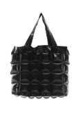 B.Y. Trend Kadın Plaj Çantası Siyah Şişme Omuz Çanta Br01 - 1