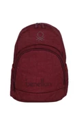 Benetton Anaokul Sırt Çantası Bordo 70019 - 1