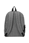 Lumberjack Okul Sırt Çantası (Laptop Bölmeli) Gri- Siyah 1153 - 3