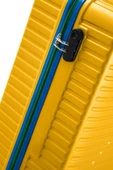 Louisiana Polo Kabin Boy %100 Polikarbon Valiz 4x2 Teker Sarı 1088 - 4
