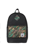 Benetton Okul Sırt Çantası Siyah Kamuflaj thumbnail 1