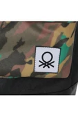 Benetton Okul Sırt Çantası Siyah Kamuflaj thumbnail 6