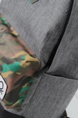 Benetton Okul Sırt Çantası Gri Kamuflaj thumbnail 7