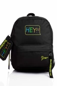B.Y. Trend Laptop Bölmeli Okul Çantası Hey!!! Multicolor 1525 - 1