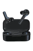 Link Tech Tw4 Kablosuz Bluetooth Kulaklık Siyah Tws Silikonlu Premium - 1