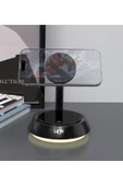 Premium 3’ü 1 Arada Masaüstü Wireless Telefon Tutacağı & Şarj Aleti - 3
