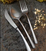 Aryıldız A La ''S'' Prestige Mat 89 Parça Ahşap Deri Kutulu Çatal Kaşık Bıçak Takımı - 1