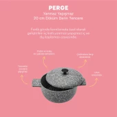 Emsan Perge Döküm Derin Tencere 20 cm - 11