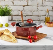 Kahramanlar Kiremit Teflon Derin Tencere 26 cm - 1