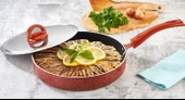 Kahramanlar Kiremit Teflon Balık Tava 28 cm - 1