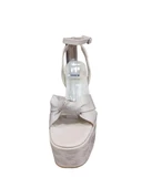 BABLİSOK 8189 PLATFORM TOPUK KADIN ABİYE GELİNLİK SANDALET - 10