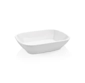 Vural Melamin 230414 Kare 6lı Kayık Tabak-14 cm - 1