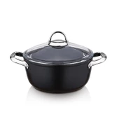 Saflon SF3626TT Titanium 26 cm Derin Tencere 5.40 Litre - 1