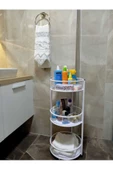 TRENDESK Beyaz Çok Amaçlı Organizer Banyo Mutfak Düzenleyici - 3