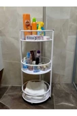 TRENDESK Beyaz Çok Amaçlı Organizer Banyo Mutfak Düzenleyici - 4