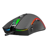 Everest SM-G06 SAGITTA Usb Siyah 800/1600/3200/4800/6400 dpi RGB Gaming Mouse - 5