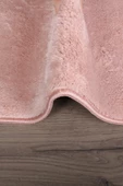 Relax Pudra 80x150 + 50x80 cm Büyük Ebat 2li Banyo Halısı Paspası Seti Kaymaz Klozet Takımı - 3