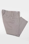 Ecer Büyük Beden Pamuklu Yazlık Kumaş Kanvas Erkek Gabardin Pantalon - 1