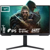 Samsung Odyssey G4 LS27BG400EUXUF 27 inç 240Hz 1ms Full HD Adaptive Sync IPS Gaming Monitör - 1