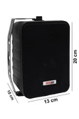 Lastvoice Cami ve Okul İçin Ekonomik Duvar Hoparlörü 120 Watt 4 iNÇ 100V/8 Ohm (St-40TB) - 4