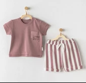 Andywawa Mor Kız Bebek 2 Li Takım thumbnail 1