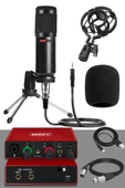 Lastvoice BM800 GLX Basic Set BM800 Mikrofon Midex GLX-500 PRO Ses Kartı - 1