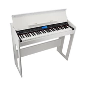 Jwin JDP-950 Tuş Hassasiyetli 61 Tuşlu Dijital Piyano - Beyaz - 1