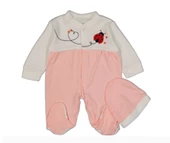 uğurböceğiçocuk Uğur Böcekli Kız Bebek Tulum 539 - 1