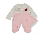 uğurböceğiçocuk Uğur Böcekli Kız Bebek Tulum 539 - 5