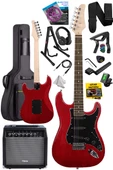 Midex RPH-30RD-35AMP Gül Klavye Strat Kasa SSS 35W Elektro Gitar Seti - 2
