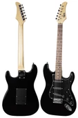 Midex RPH-30BK-35AMP Gül Klavye Strat Kasa SSS 35W Elektro Gitar Seti - 4