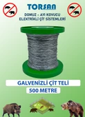 ELEKTİRİKLİ ÇİT 500 METRE GALVANİZLİ TEL - 1