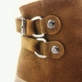 Janestt Kadın Hakiki Deri Süet Confort Taban Bot 145-201 thumbnail 3