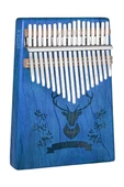 Midex Klx-454G Hakiki Ağaç Geyik Desenli Kalimba 17 Tuşlu - 2