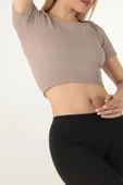 DoReMi Seamless Kısa Kollu Crop - 1