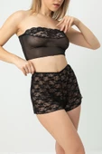 DoReMi Tül Detaylı Şortlu Bralet Takım - 3