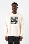 The Psycho Bunch Ekru Erkek 2ip Sweatshirt - 1