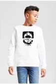 The Umbrella Academy Dark Essential Beyaz Çocuk 2ip Sweatshirt - 1