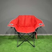 Argeus Nevgrande Comfort Katlanabilir Kamp Sandalyesi Kırmızı - 1