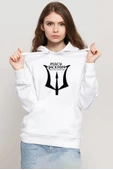 Percy Jackson And The Olympians Beyaz Kadın 3ip Kapşonlu Sweatshirt thumbnail 1