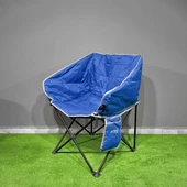 Argeus Balcony Comfort Katlanabilir Kamp Sandalyesi Mavi - 6